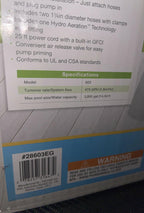 intex model 603 krystal clear pool cartridge filter pump 530 gph new open box