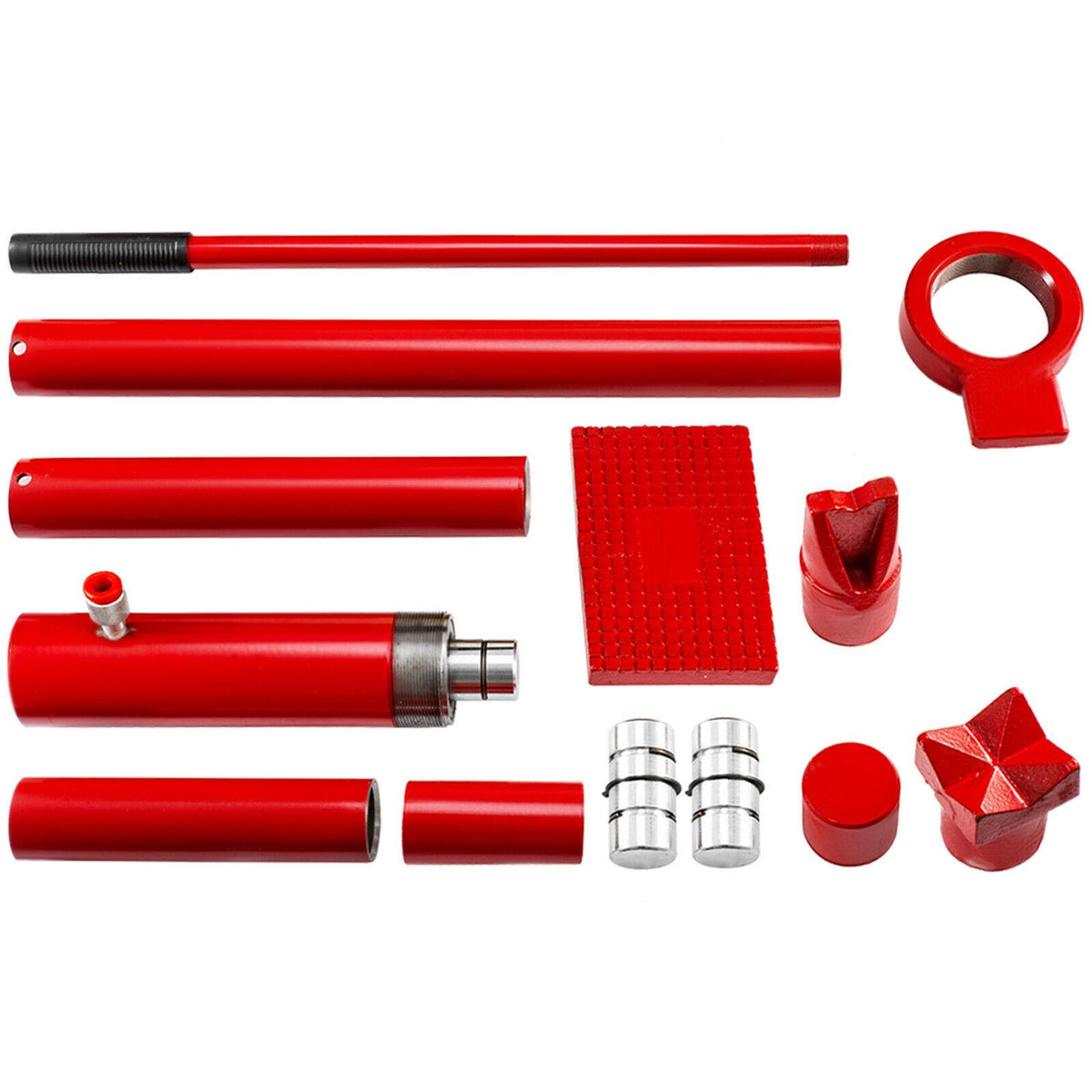 20 Ton Porta Power Hydraulic Jack Auto Body Frame Repair Kit Lift Ram