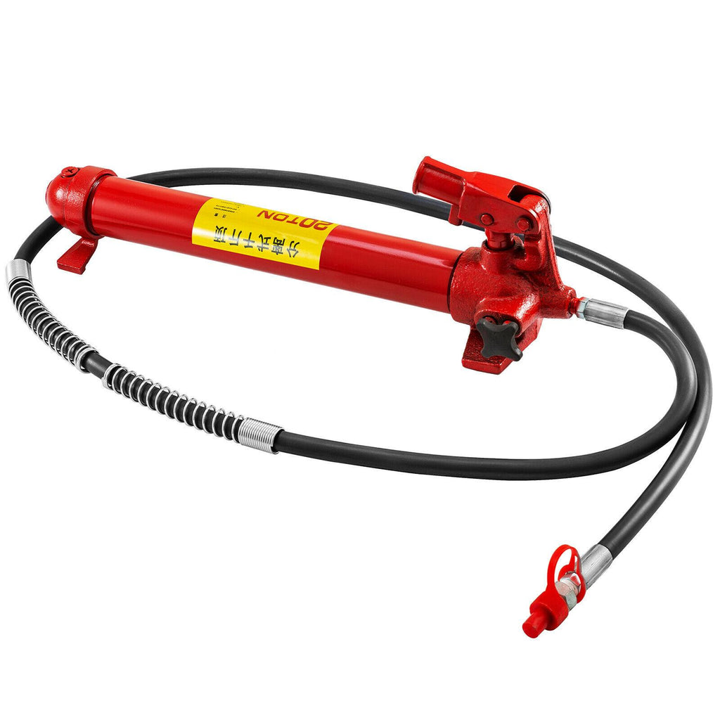 20 Ton Porta Power Hydraulic Jack Auto Body Frame Repair Kit Lift Ram