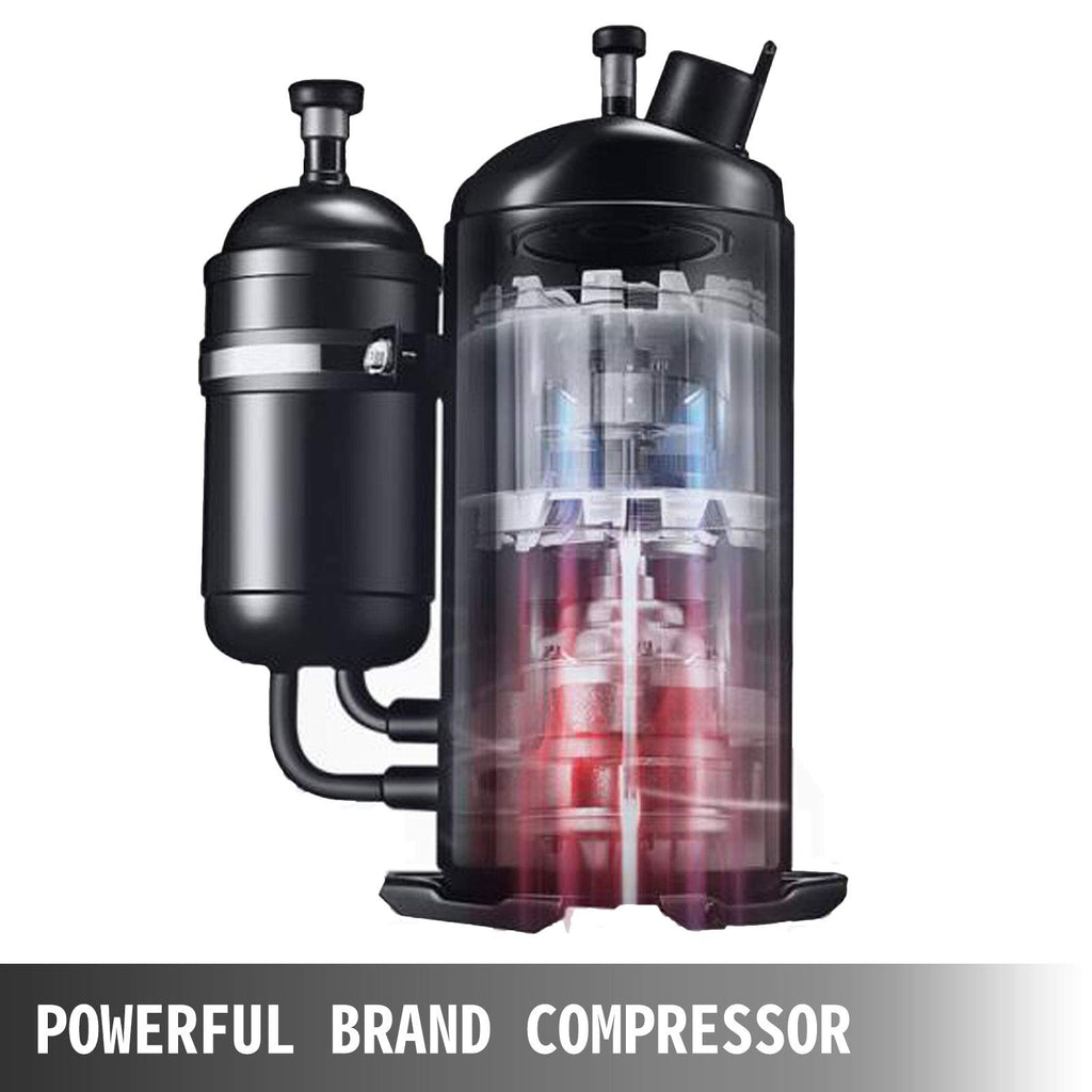 Commercial Ice Roll Maker, 13.7" Pan Diameter 740W Ice Cream Maker, 6 Buckets Fried Yogurt Cream Machine, with Food Shovels Perfect for Bars, Cafés, Dessert Shops