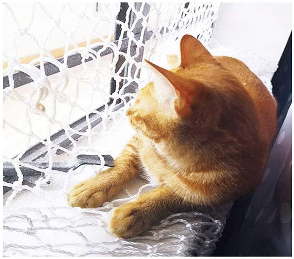 Children Protective Netting Outdoor Protection Net Safe Netting Anti-cat Net Climbing Ammmusement Park Climbing Development Training Rope Net Stairs Balcony Nets Diameter（3cm4mm，1.2in/0.16） Stairs Sa