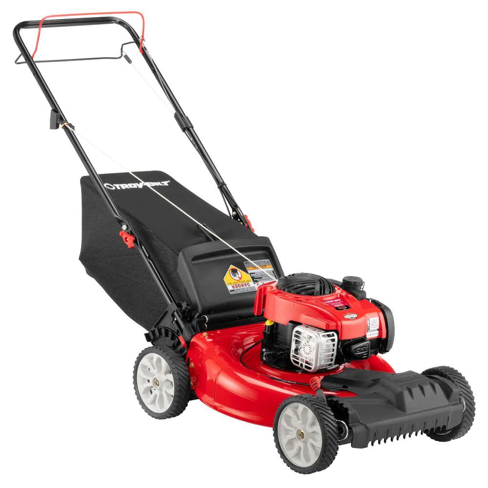 Self Propelled Lawn Mower 21 in. 140cc Mulching Foldable Handle Bagger