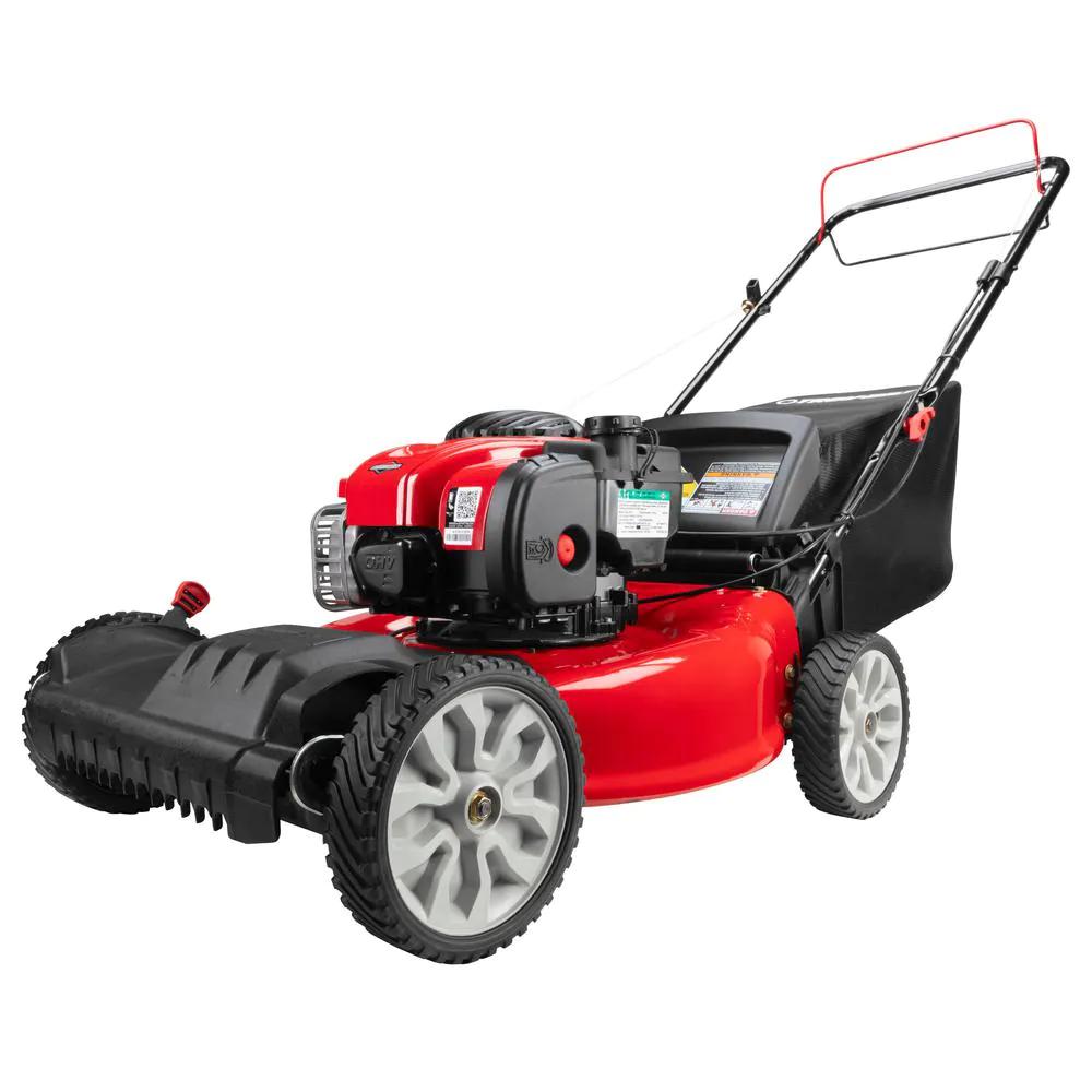 Self Propelled Lawn Mower 21 in. 140cc Mulching Foldable Handle Bagger