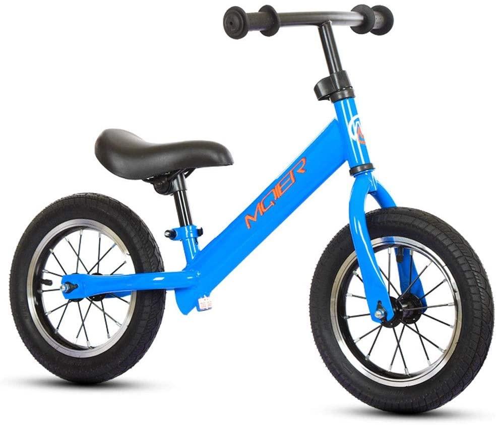 JLFSDB Kids Bike BMX Bike for Kids Boys Girls Bicycle Childrens  Bike, First Bike for Kids from 2-6 Years Old, 12'' Kids Bike with Adjustable Handlebar/Saddle (Color : Blue)