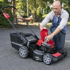 POWERWORKS 21'' Cordless Lawn Mower Brushless 40V 4.0Ah Lithium-Ion Walk Behind