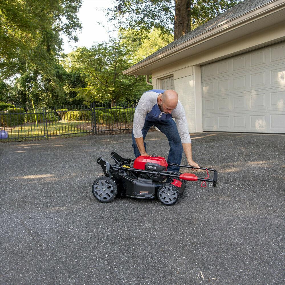 POWERWORKS 21'' Cordless Lawn Mower Brushless 40V 4.0Ah Lithium-Ion Walk Behind
