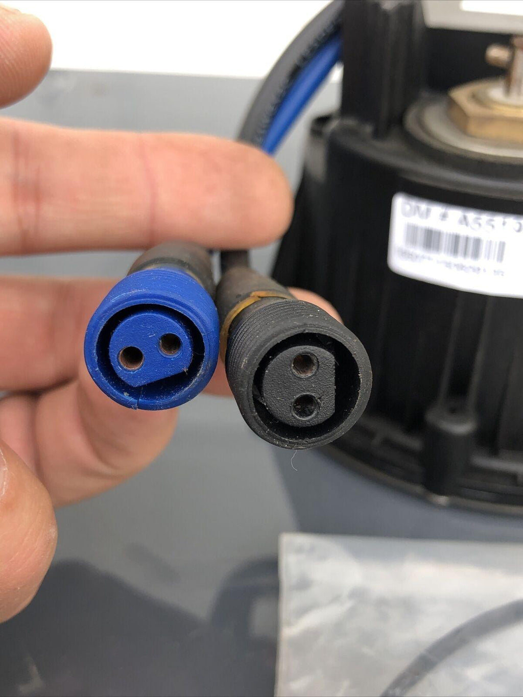 aquabot pool cleaner drive motor part # a5519 quick connect new