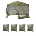 Set Escape Portable Canopy Shelter Plus Wind and Sun Panels (4-Pack)