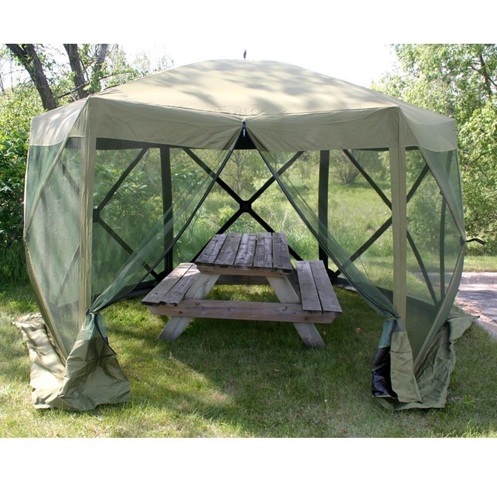 Set Escape Portable Canopy Shelter Plus Wind and Sun Panels (4-Pack)