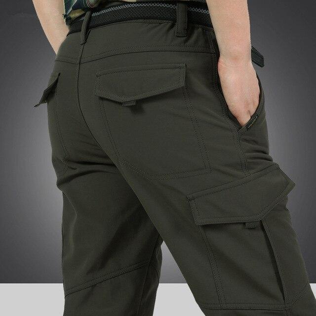 2021 Winter Cargo Pants With Fleece Jogger