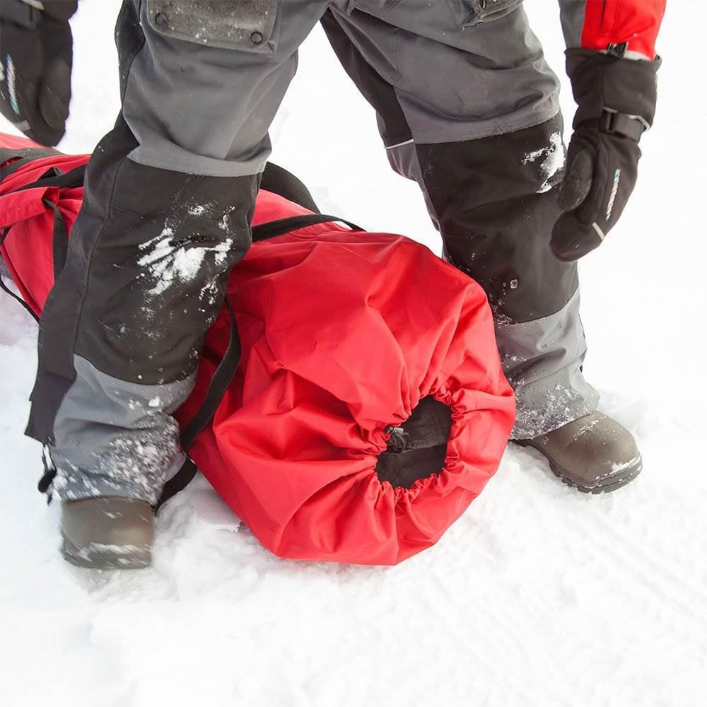 FatFish 6120i Insulated 5-Person to 7-Person Pop Up Ice Fishing Shelter Hut