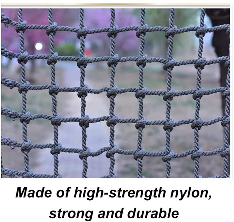 Climbing Anti-Fall Net Balcony Stairs Safty Netting/Outdoor Training Development Protection Nets/Amusement Park Kindergarten Rope Nets/Camping Climbing Nets(12mm/12cm)