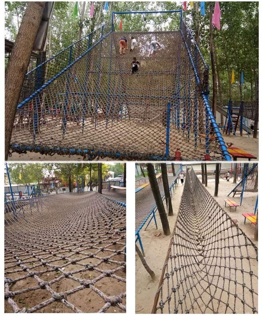 Climbing Anti-Fall Net Balcony Stairs Safty Netting/Outdoor Training Development Protection Nets/Amusement Park Kindergarten Rope Nets/Camping Climbing Nets(12mm/12cm)