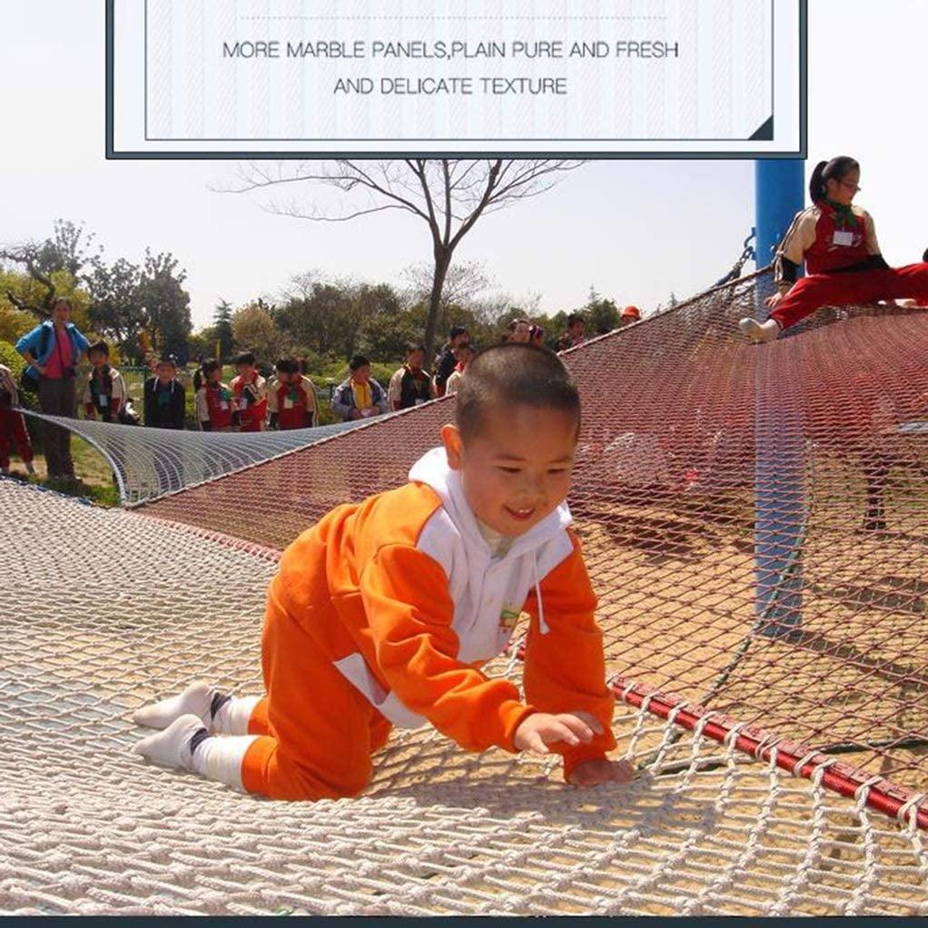 Climbing Anti-Fall Net Balcony Stairs Safty Netting/Outdoor Training Development Protection Nets/Amusement Park Kindergarten Rope Nets/Camping Climbing Nets(12mm/12cm)