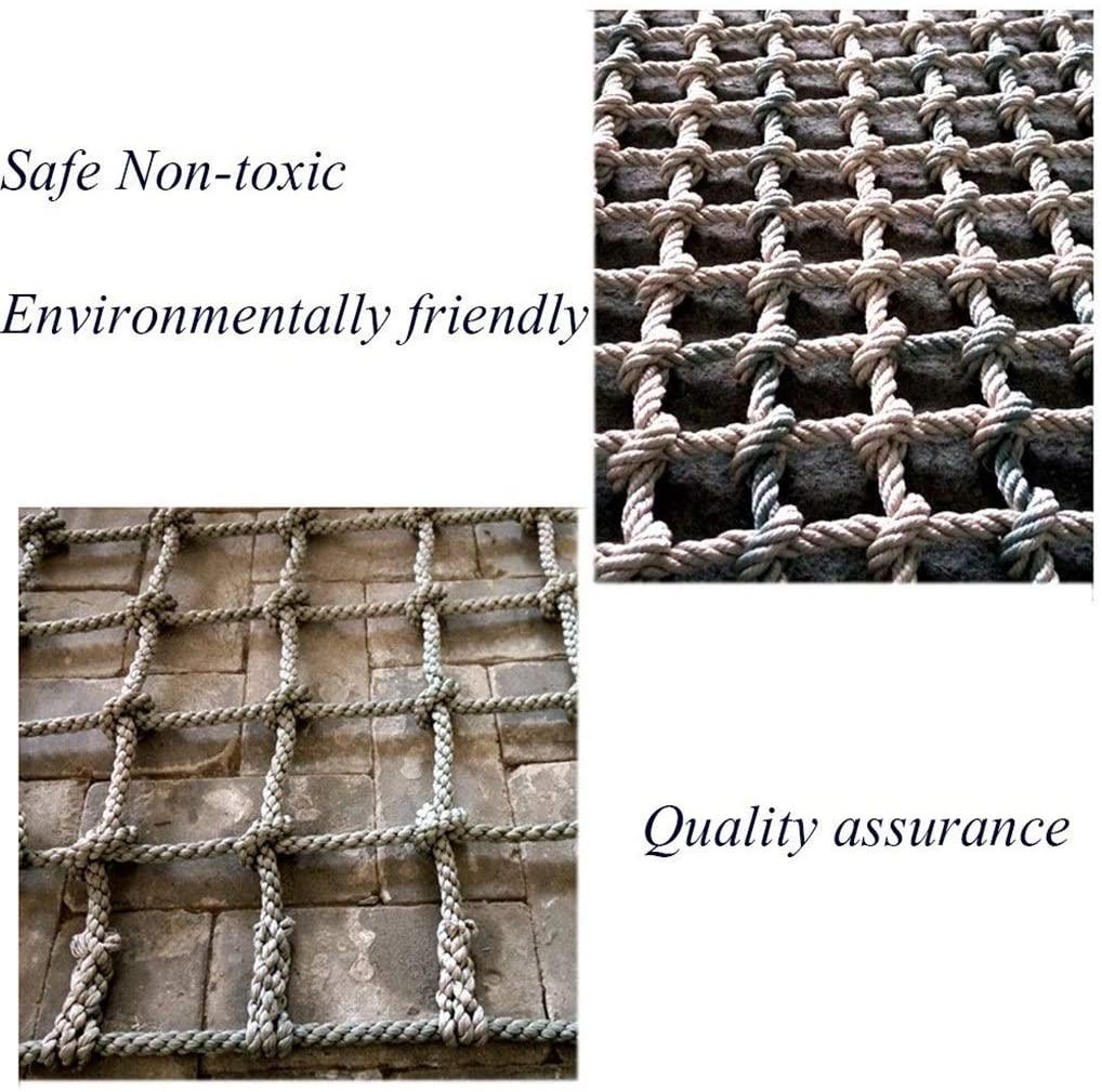 Climbing Anti-Fall Net Balcony Stairs Safty Netting/Outdoor Training Development Protection Nets/Amusement Park Kindergarten Rope Nets/Camping Climbing Nets(12mm/12cm)