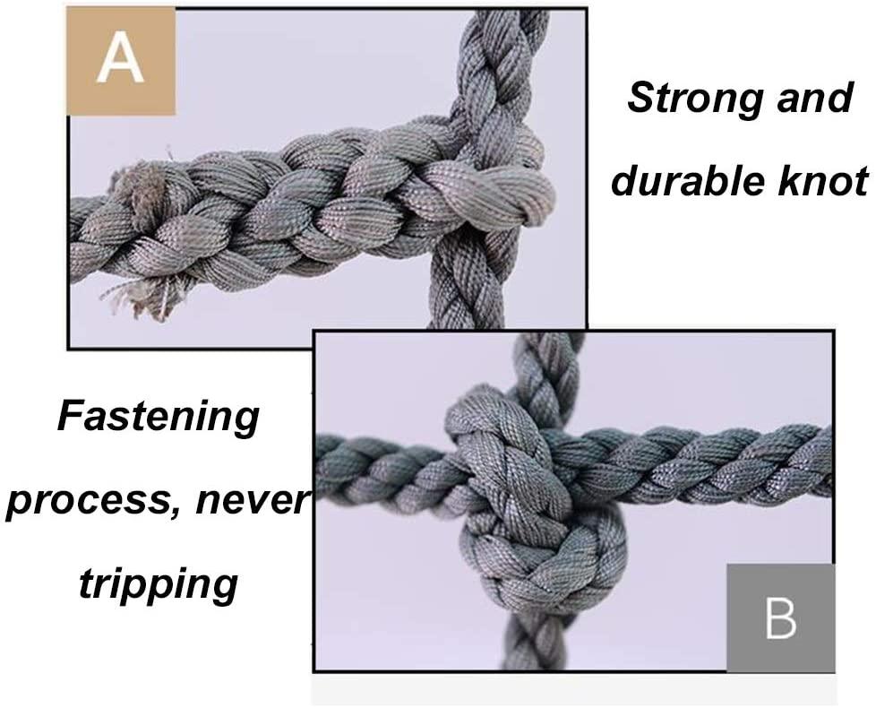 Climbing Anti-Fall Net Balcony Stairs Safty Netting/Outdoor Training Development Protection Nets/Amusement Park Kindergarten Rope Nets/Camping Climbing Nets(12mm/12cm)