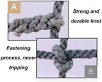 Climbing Anti-Fall Net Balcony Stairs Safty Netting/Outdoor Training Development Protection Nets/Amusement Park Kindergarten Rope Nets/Camping Climbing Nets(12mm/12cm)