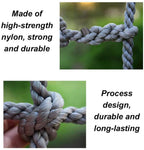 Climbing Anti-Fall Net Balcony Stairs Safty Netting/Outdoor Training Development Protection Nets/Amusement Park Kindergarten Rope Nets/Camping Climbing Nets(12mm/12cm)