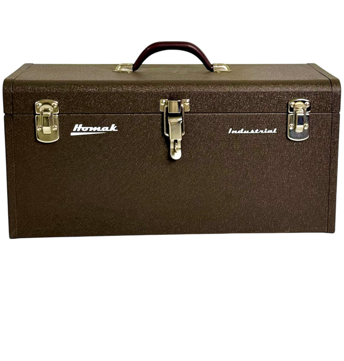 20-Inch Industrial Steel Toolbox, Brown Wrinkle Powder Coat, BW00200200