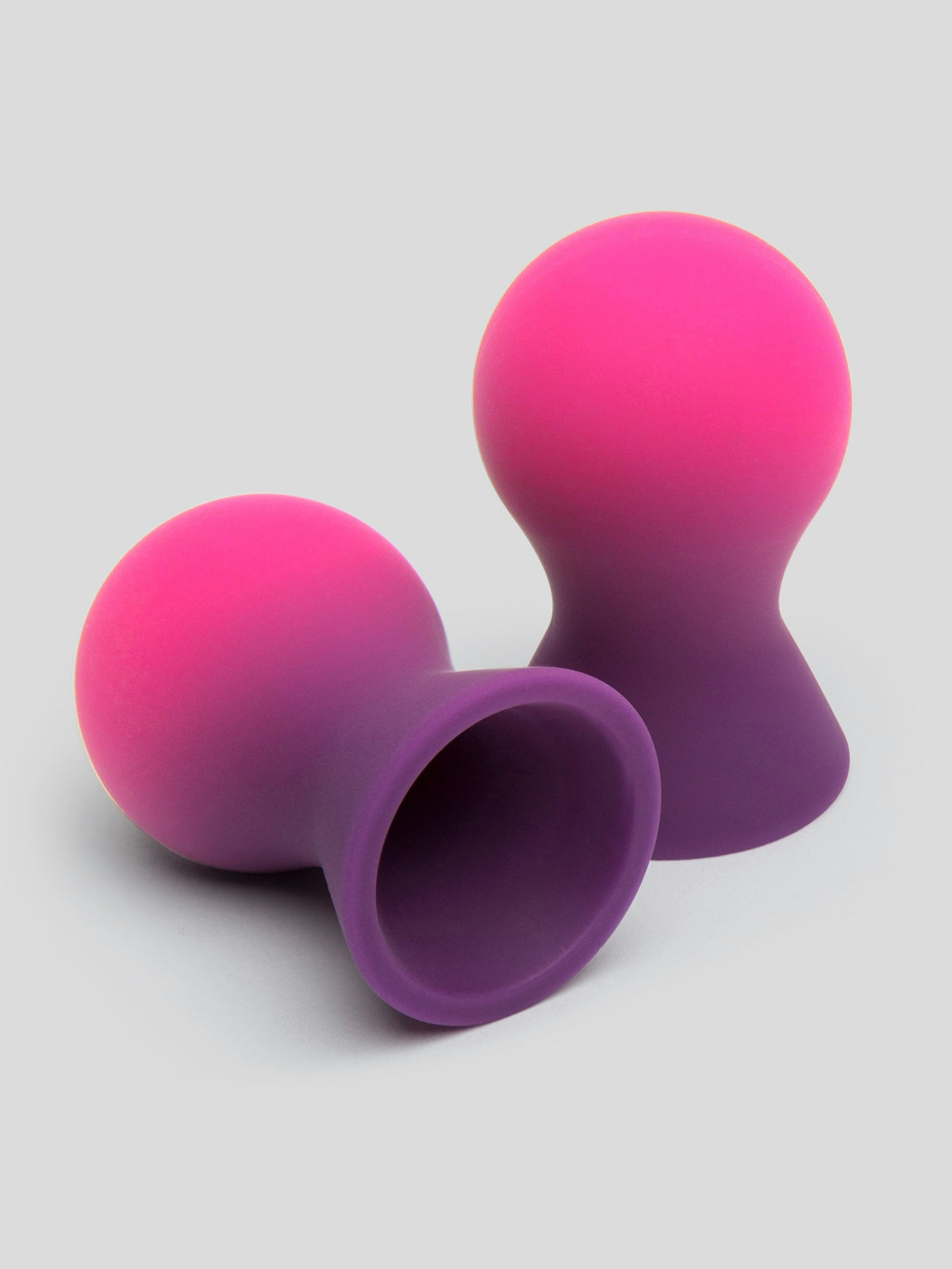 Lovehoney Colorplay Color-Changing Silicone Nipple Suckers, Purple | Purple