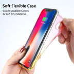 Phone Accessories - Colorful Gradient Clear Case For iPhone