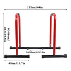 Dip Station Functional Heavy Duty Dip Stands Fitness Workout Dip Bar Station