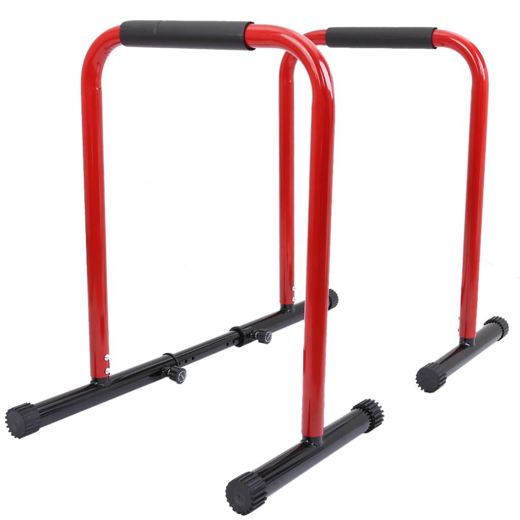 Dip Station Functional Heavy Duty Dip Stands Fitness Workout Dip Bar Station