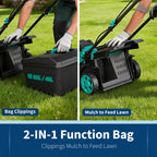 17 Inch Electric Lawn Mower Cordless