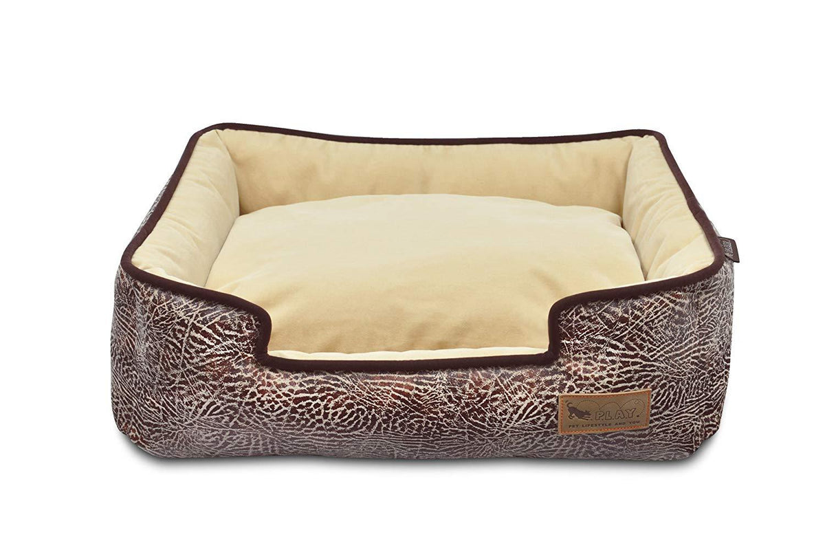 P.L.A.Y. Pet Lifestyle and You Eco-friendly LounBeds for Dogs,  Removable and Washable Covers and Inserts, comes in Small Medium Larand XL sizes