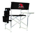 Miami (OH) University Black Sports Chair with Digital Logo