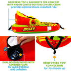 Thunder Blast Towable Tube for 1-People to 2-People