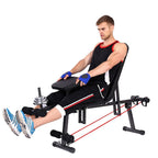 VANLOFE Adjustable Weight Bench for Full Body Workout - All-in-One Durable Exercise Bench Holds up to 660 lbs, Foldable Flat/Incline/Decline Workout Bench