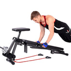 VANLOFE Adjustable Weight Bench for Full Body Workout - All-in-One Durable Exercise Bench Holds up to 660 lbs, Foldable Flat/Incline/Decline Workout Bench