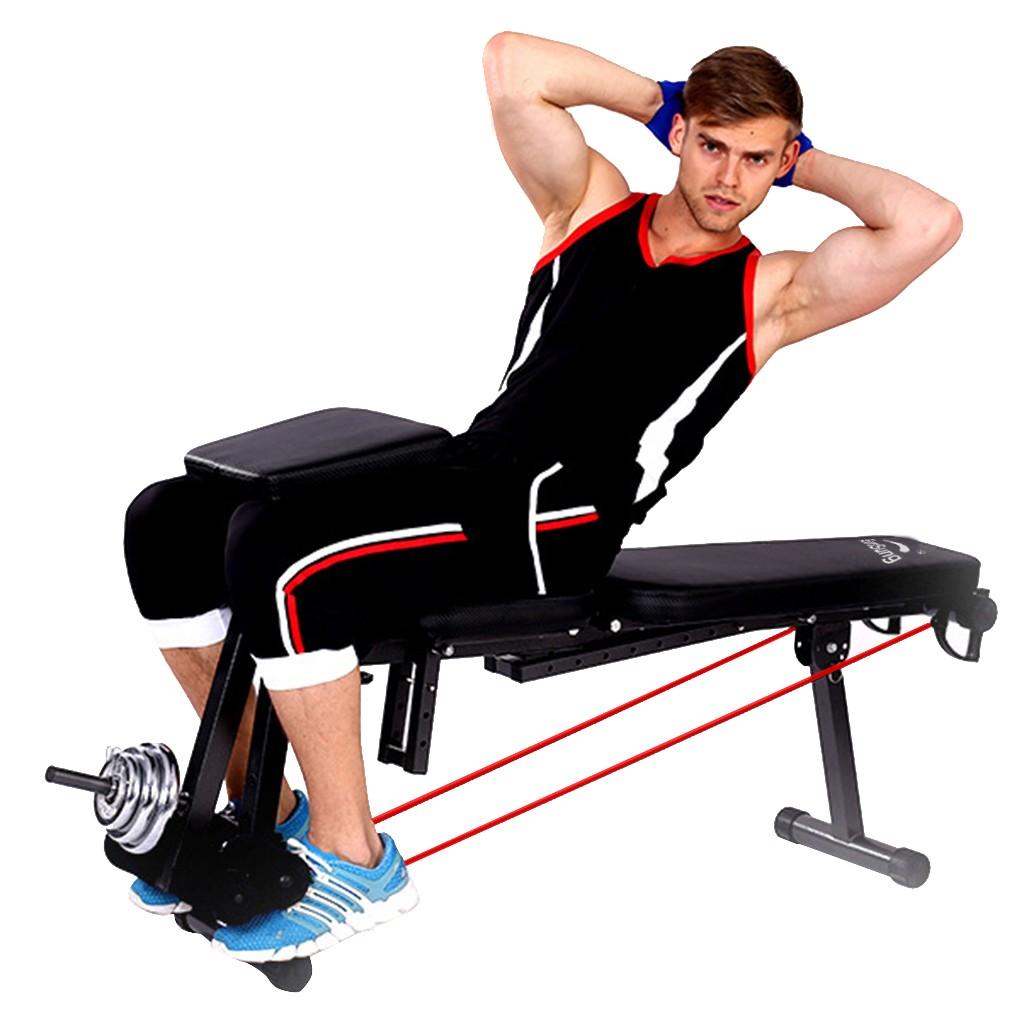VANLOFE Adjustable Weight Bench for Full Body Workout - All-in-One Durable Exercise Bench Holds up to 660 lbs, Foldable Flat/Incline/Decline Workout Bench