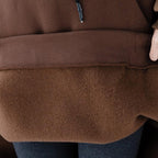 Autumn Winter Hooded Loose Velvet Sweatshirt Dress