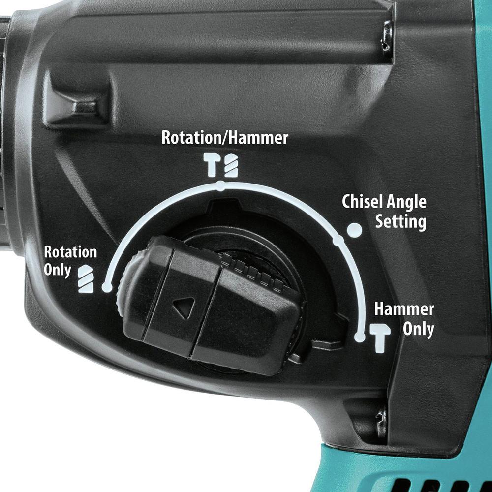 makita xrh01z 18v lxt lithium-ion brushless cordless 1" rotary hammer, bare tool