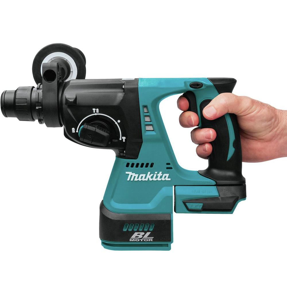 makita xrh01z 18v lxt lithium-ion brushless cordless 1" rotary hammer, bare tool