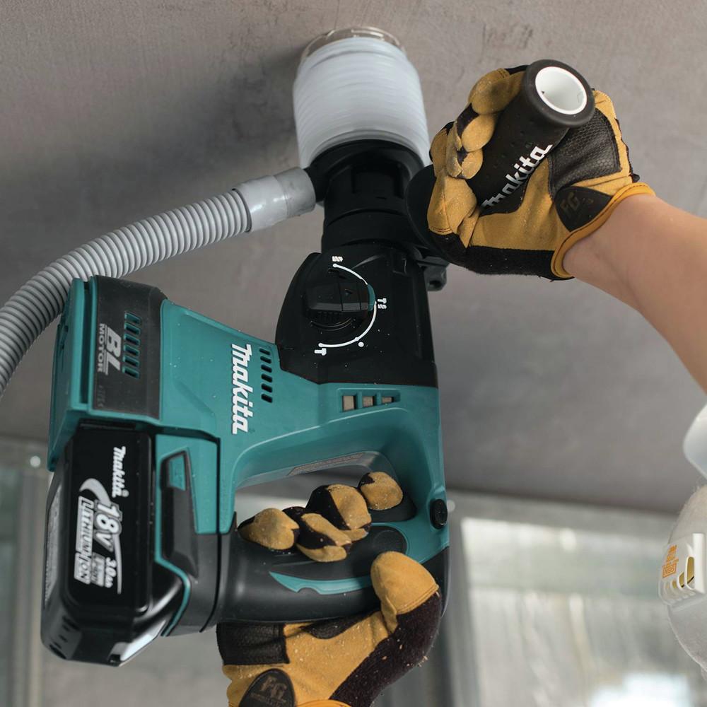 makita xrh01z 18v lxt lithium-ion brushless cordless 1" rotary hammer, bare tool
