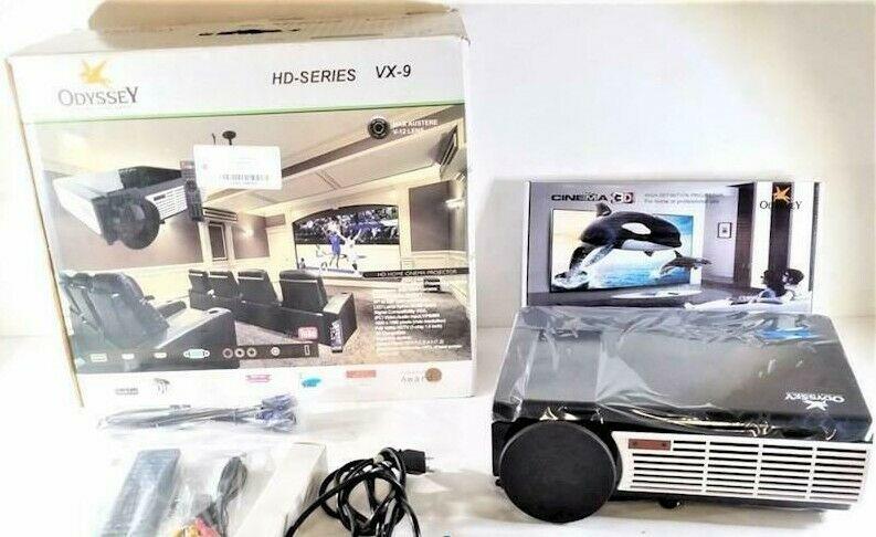 odyssey cinema concepts vx-9 hi-def home theater projector