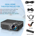 android wifi 5000lms fhd projector blue-tooth airplay miracast netflix tv zoom