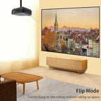 android wifi 5000lms fhd projector blue-tooth airplay miracast netflix tv zoom