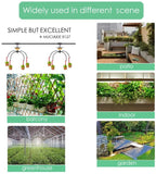 EECFSID 5M-30M 8/11Mm Main Line Potted Distribution Irrigation Drip System Indoor Greenhouse Garden Drop Watering Kit Irrigator 30M Kit