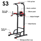Multifunctional Power Tower with Push-up , Pull-up and Workout Dip Stations Dumbbell Bench for Home Workout Equipment Strength Training