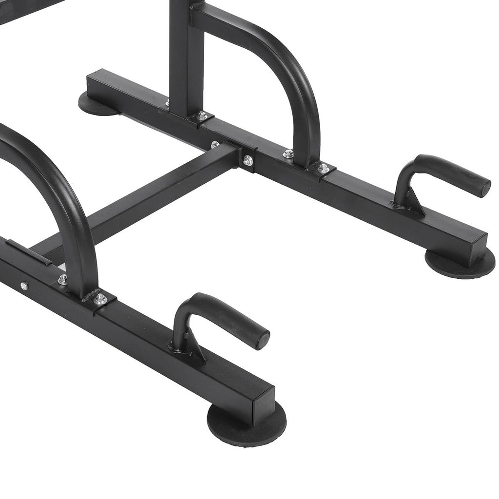 Multifunctional Power Tower with Push-up , Pull-up and Workout Dip Stations Dumbbell Bench for Home Workout Equipment Strength Training
