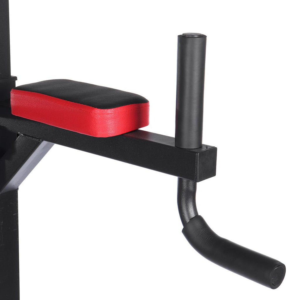 Multifunctional Power Tower with Push-up , Pull-up and Workout Dip Stations Dumbbell Bench for Home Workout Equipment Strength Training