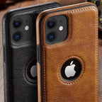 Retro Leather Case for iPhone