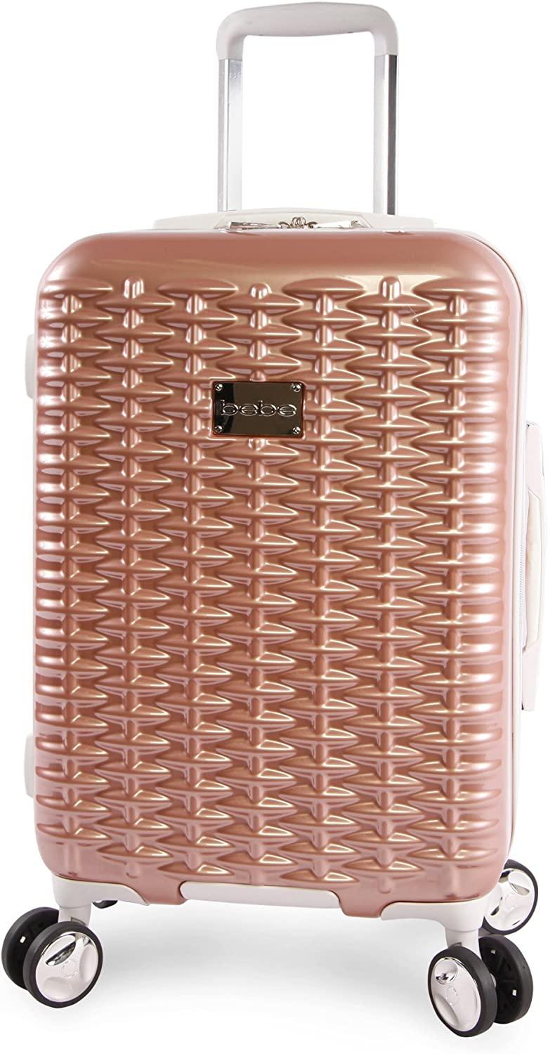 Women's Lydia 2 Piece Set Suitcase with Spinner Wheels, Rose Gold, One Size