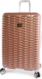 Women's Lydia 2 Piece Set Suitcase with Spinner Wheels, Rose Gold, One Size