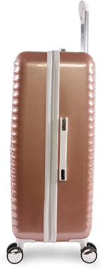 Women's Lydia 2 Piece Set Suitcase with Spinner Wheels, Rose Gold, One Size