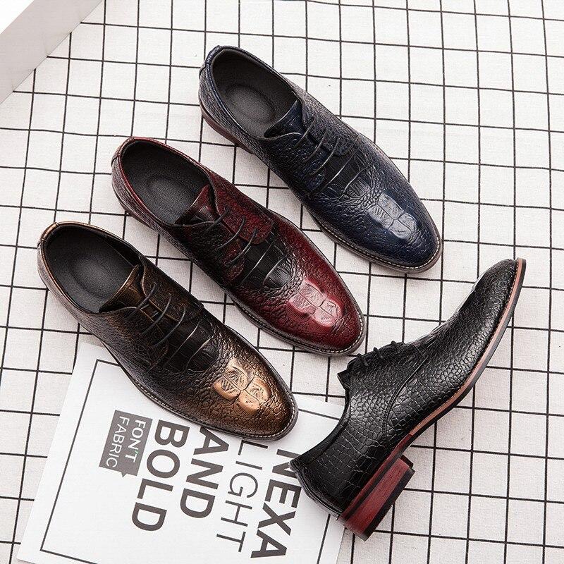 Men's Classic Office Formal Wedding Dress Shoes